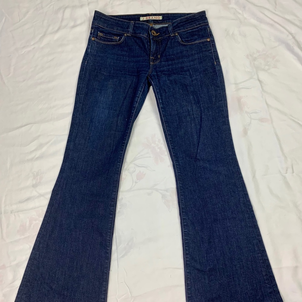 J Brand bootcut jeans.